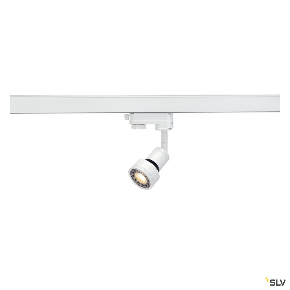 SLV PURI Lampenkopf, weiss, GU10, max. 50W, inkl. 3P.-Adapter