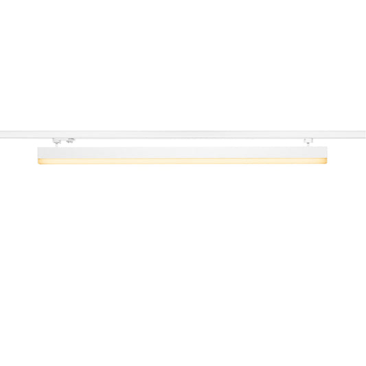 SLV SIGHT, für Hochvolt-Stromschienen 3Phasen, LED, 3000K, weiß, L/B/H 114/4,5/12 cm, inkl. 3 Phasen-Adapter