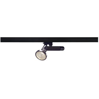 SLV D-RECTION 70W G12 Spot,schwarz/chrom, inkl.3P.-Adapter