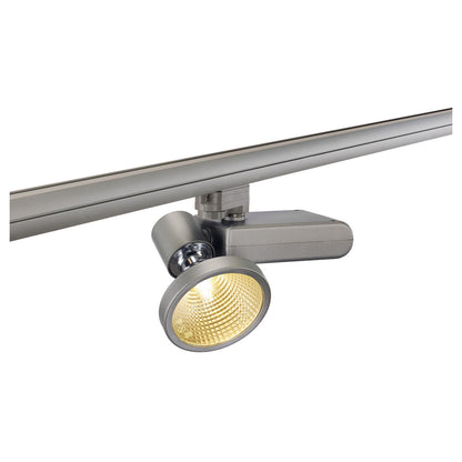 SLV D-RECTION 70W G12 Spot,silbergrau, inkl. 3P.-Adapter
