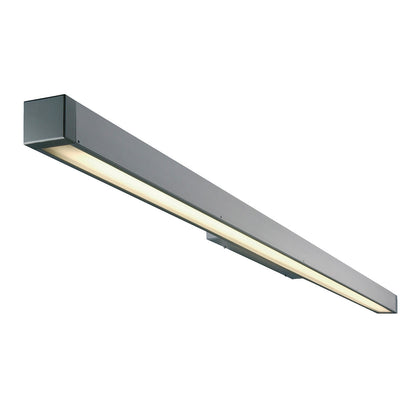 SLV Q-LINE WALL Wandleuchte, alu natur / anthrazit, T5 ESL, 35W