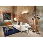 SLV Q-LINE WALL Wandleuchte, alu natur / anthrazit, T5 ESL, 35W