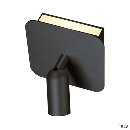 SLV NAPIA Wandleuchte, schwarz