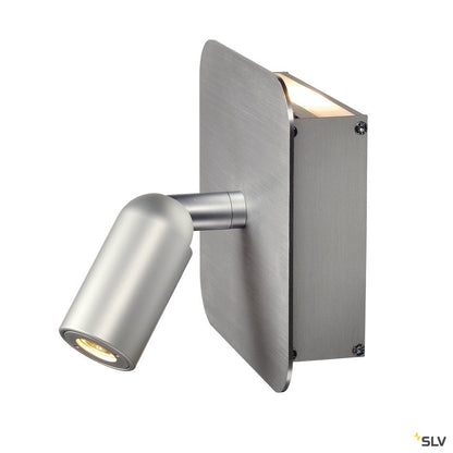 SLV NAPIA Wandleuchte, aluminium- gebürstet