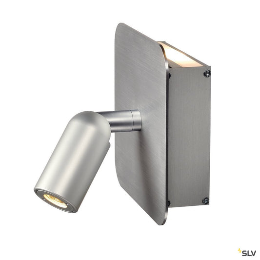 SLV NAPIA Wandleuchte, aluminium- gebürstet