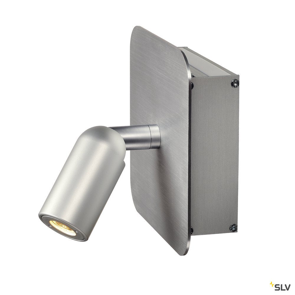 SLV NAPIA Wandleuchte, aluminium- gebürstet