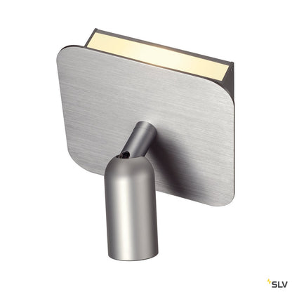 SLV NAPIA Wandleuchte, aluminium- gebürstet