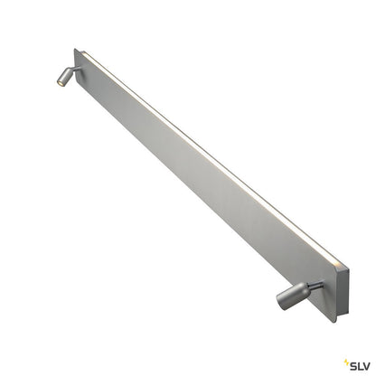 SLV NAPIA TWIN Wandleuchte, silbergrau