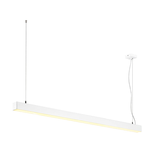 SLV Q-LINE SINGLE LED, Pendel- leuchte, 1500mm, weiss