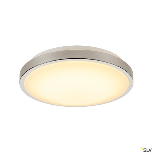 SLV CORONA LED, Deckenleuchte, rund, 3000k, chrom