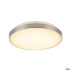 SLV CORONA LED, Deckenleuchte, rund, 3000k, alu gebürstet