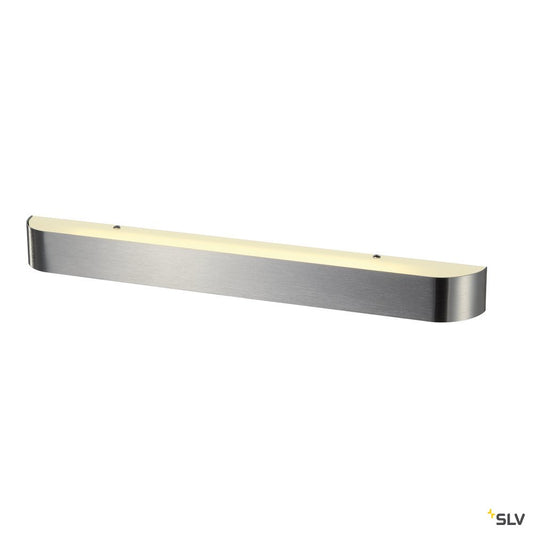 SLV ARLINA T5 24 Wandleuchte, alu brushed, 24W, mit sati- niertem Glas