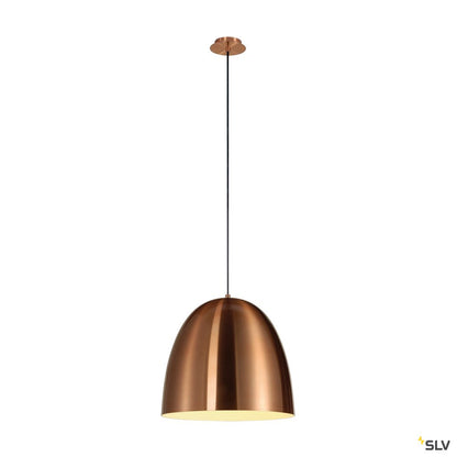 SLV PARA CONE 40 Pendelleuchte, rund, kupferfarben/gebürstet, E27, max. 60W