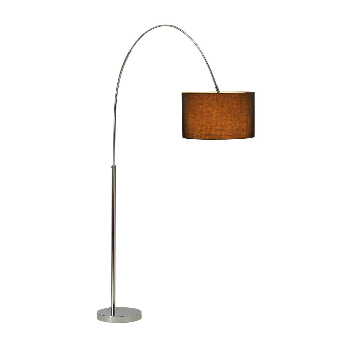 SLV SOPRANA BOW Bogenstehleuchte,SL-1, schwarzer Schirm, E27,max. 60W