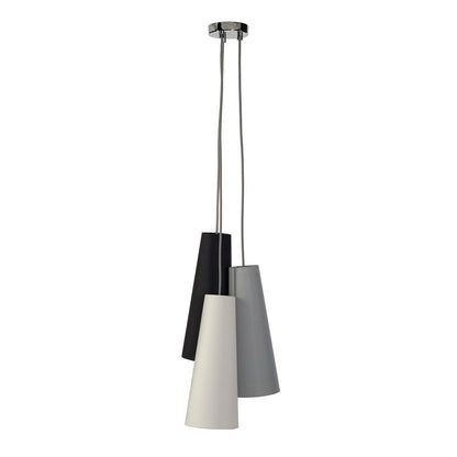 SLV SOPRANA CONE Pendelleuchte, PD-2, Stoff Schirme, 3xE14, max. 40W