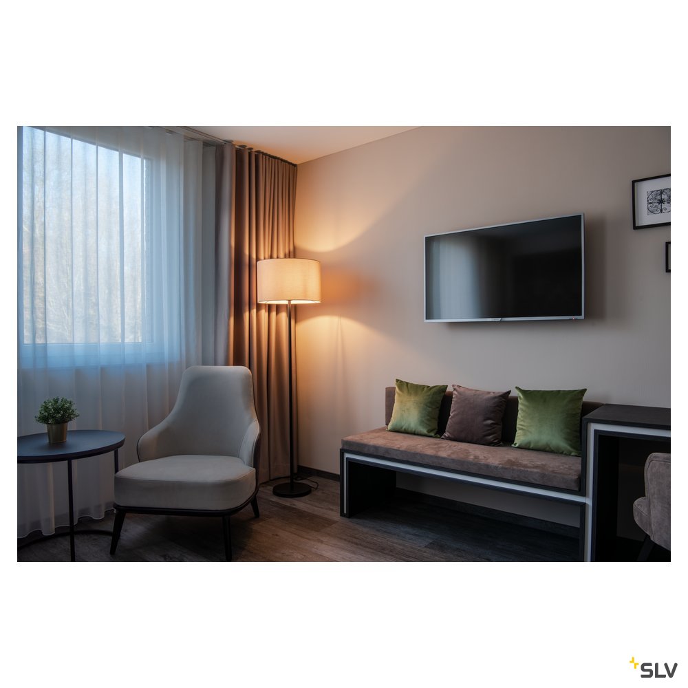 SLV FENDA Leuchtenschirm, D455/H280, beige