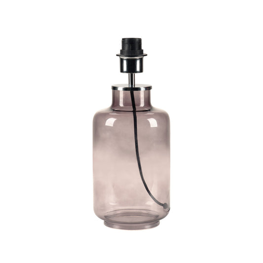SLV FENDA, Tischleuchte, Leuchtenfuß, A60, Glas, ohne Schirm, max. 40W, inkl. Schalter im Netzkabel
