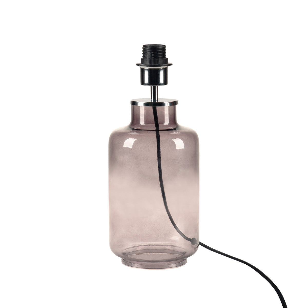 SLV FENDA, Tischleuchte, Leuchtenfuß, A60, Glas, ohne Schirm, max. 40W, inkl. Schalter im Netzkabel