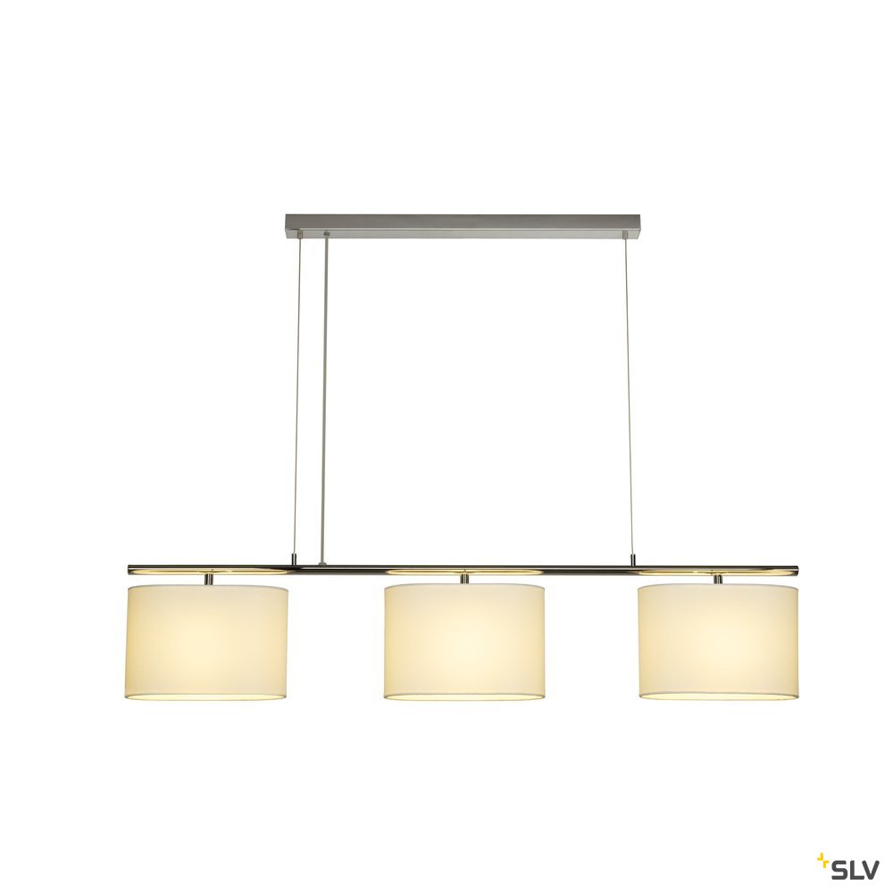 SLV TRIADEM Pendelleuchte, weiss, 3xE27