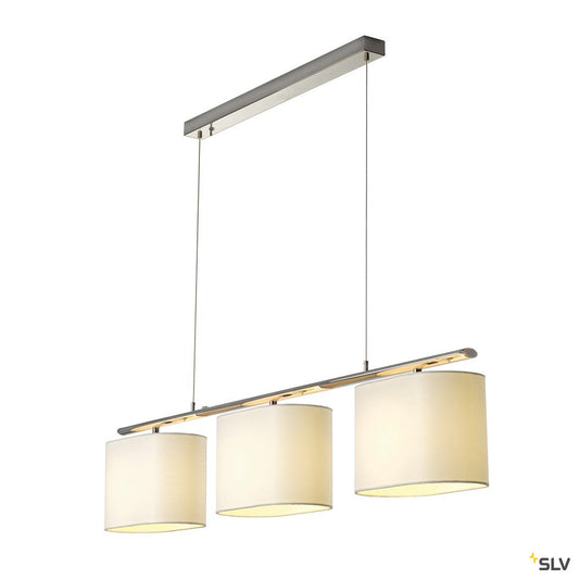 SLV TRIADEM Pendelleuchte, weiss, 3xE27