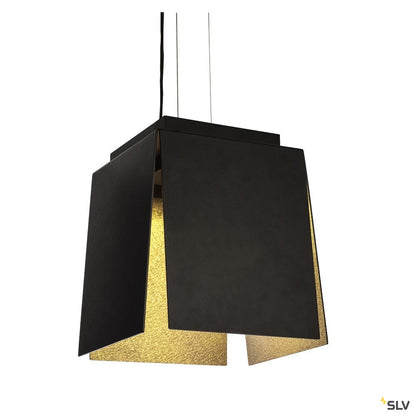 SLV AVENTO 30 PD, LED Indoor Pendelleuchte, schwarz/gold, 3000K