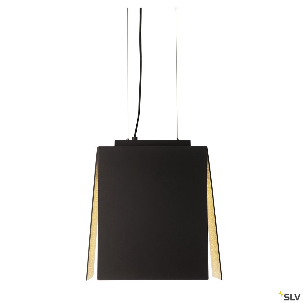 SLV AVENTO 30 PD, LED Indoor Pendelleuchte, schwarz/gold, 3000K