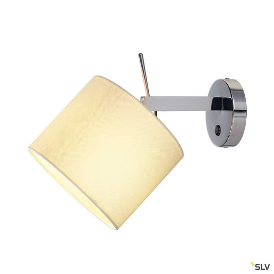 SLV TENORA Wandleuchte, WL-1, weiss, E27 max. 60W