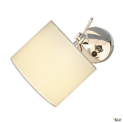 SLV TENORA Wandleuchte, WL-1, weiss, E27 max. 60W