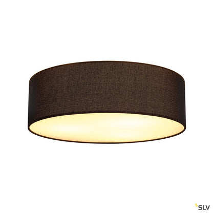 SLV TENORA Deckenleuchte, CL-1, schwarz, E27 max. 60W