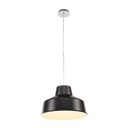 SLV FENDA, Leuchtenschirm, schwarz/weiß, aluminium, Ø/H 40/25 cm
