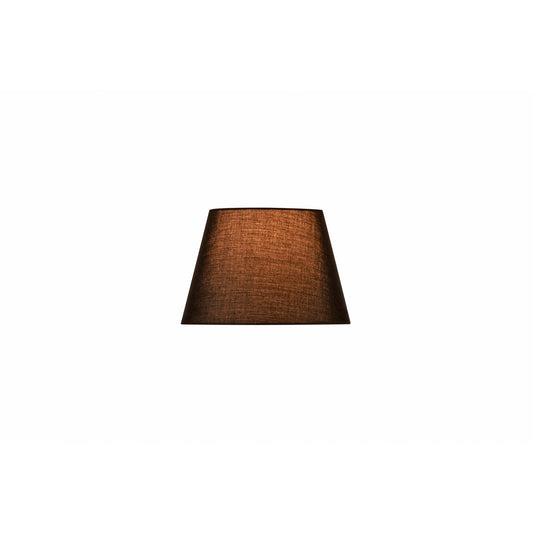 SLV FENDA, Leuchtenschirm, konisch, schwarz, Ø/H 30/20 cm