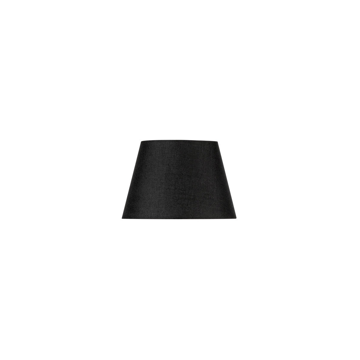 SLV FENDA, Leuchtenschirm, konisch, schwarz, Ø/H 30/20 cm
