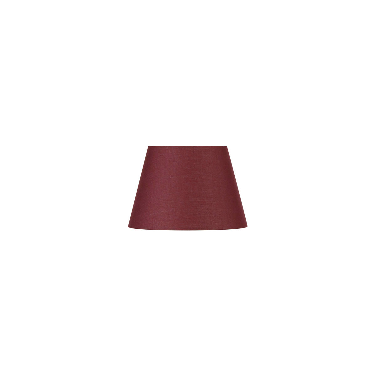 SLV FENDA, Leuchtenschirm, konisch, weinrot, Ø/H 30/20 cm