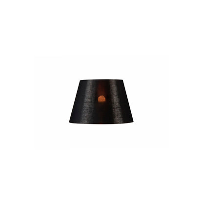 SLV FENDA, Leuchtenschirm, konisch, schwarz/kupfer, Ø/H 30/20 cm