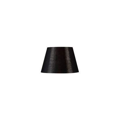SLV FENDA, Leuchtenschirm, konisch, schwarz/kupfer, Ø/H 30/20 cm