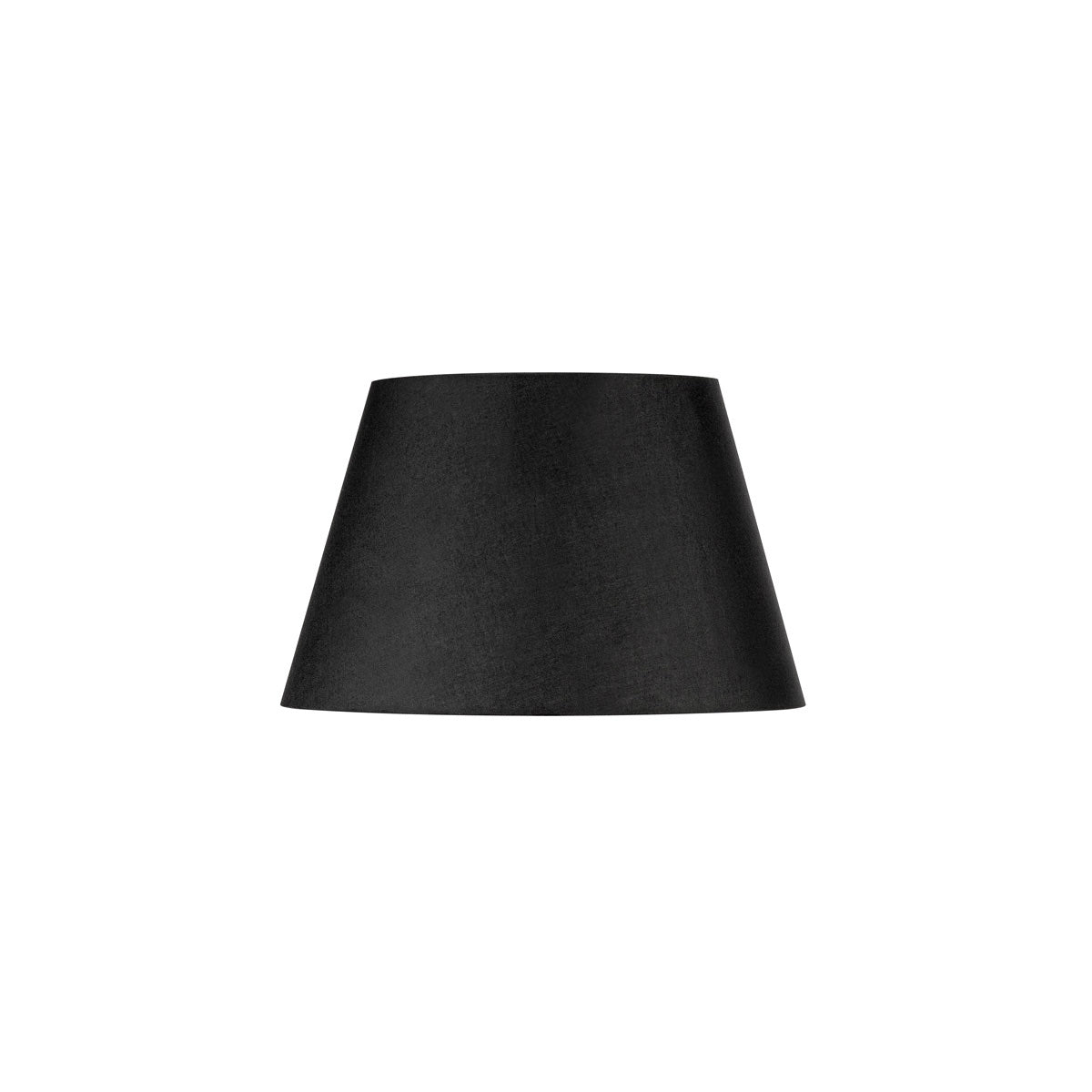 SLV FENDA, Leuchtenschirm, konisch, schwarz, Ø/H 45,5/28 cm