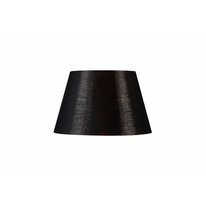 SLV FENDA, Leuchtenschirm, konisch, schwarz/kupfer, Ø/H 45,5/28 cm