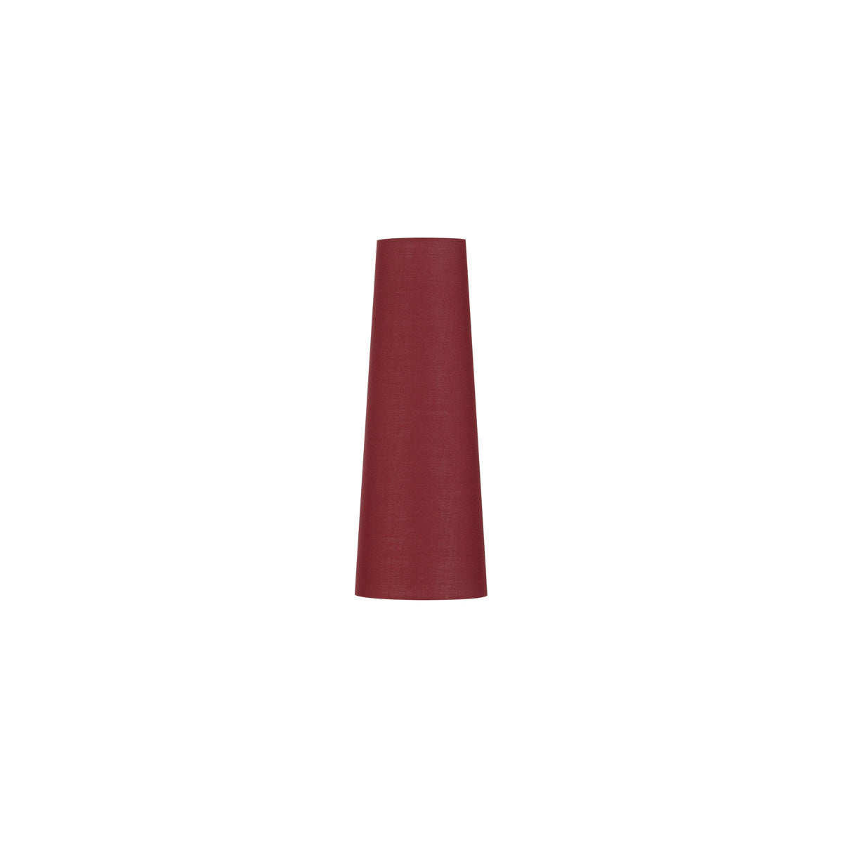 SLV FENDA, Leuchtenschirm, konisch, weinrot, Ø/H 15/40 cm