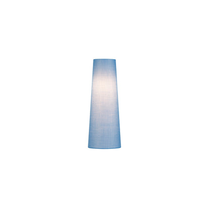 SLV FENDA, Leuchtenschirm, konisch, blau, Ø/H 15/40 cm