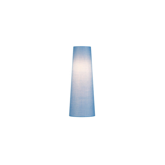 SLV FENDA, Leuchtenschirm, konisch, blau, Ø/H 15/40 cm