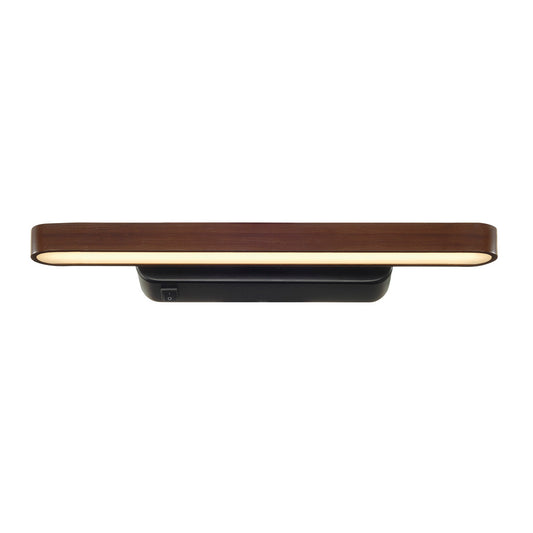 SLV VINCELLI 2, Wandleuchte, LED, 2700K, Bambus dunkel