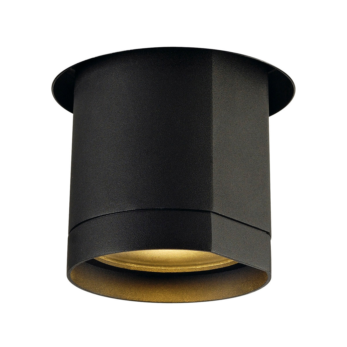 SLV BILAS Deckeneinbauleuchte, LED Downlight, rund, mattschwarz, 20W, 60°, 2700K