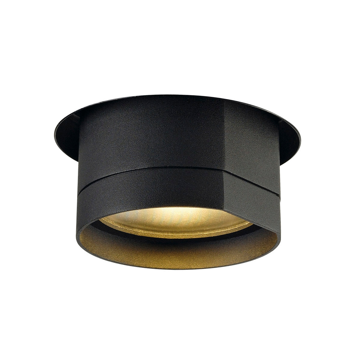 SLV BILAS Deckeneinbauleuchte, LED Downlight, rund, mattschwarz, 20W, 60°, 2700K
