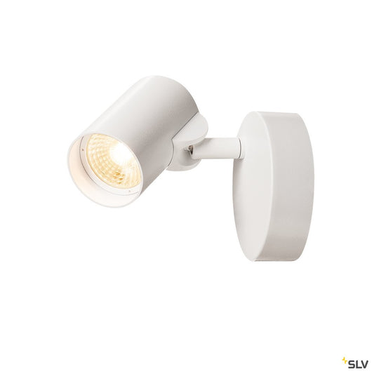 SLV HELIA LED Single Wand- und Deckenleuchte, 3000K, 35°, weiss