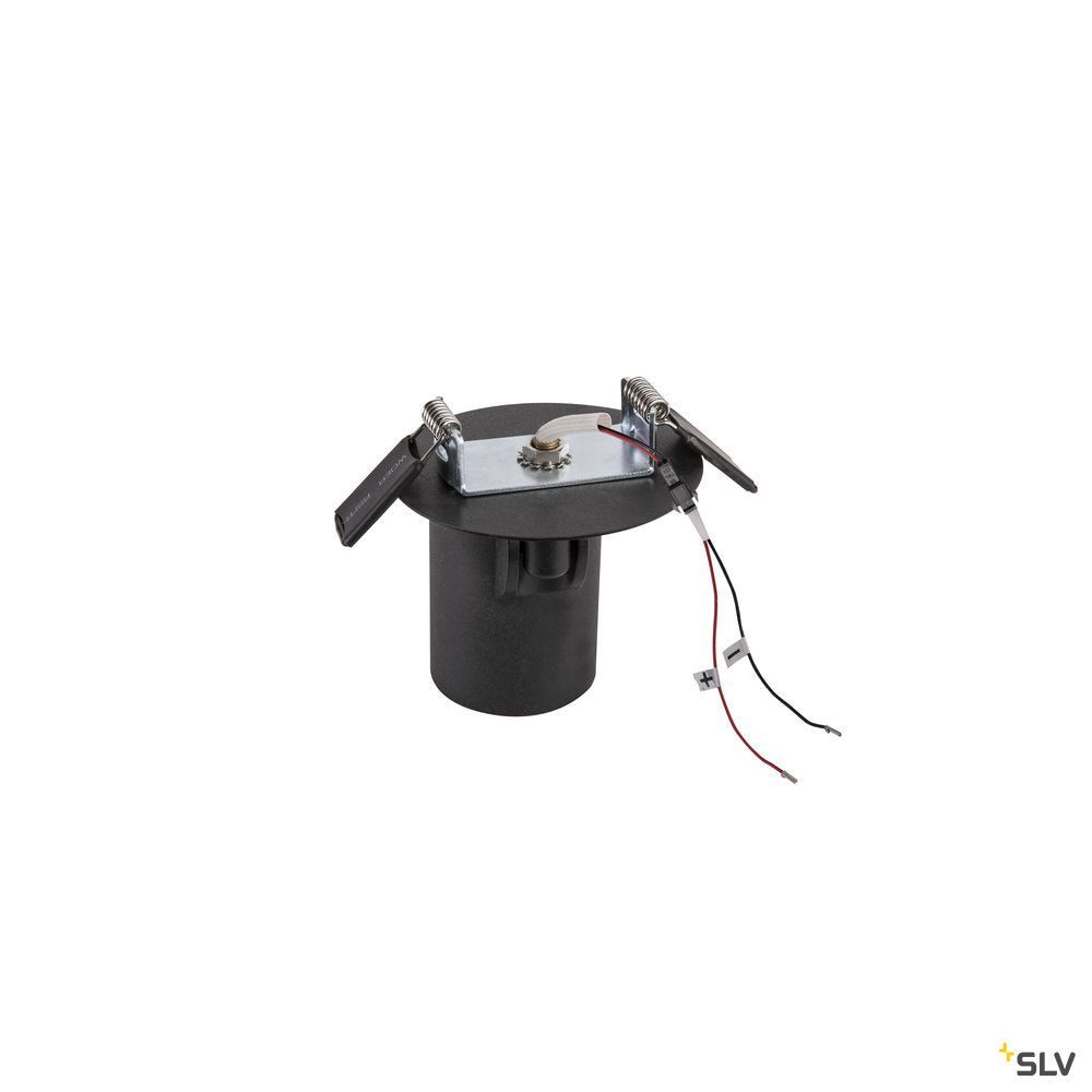 SLV HELIA EL, LED Indoor Deckeneinbauleuchte, schwarz, 3000K, 35°