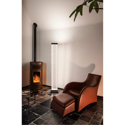SLV I-LINE TOUCH Standleuchte, mattschwarz, LED, 3000K, Acryl Seitenschirme