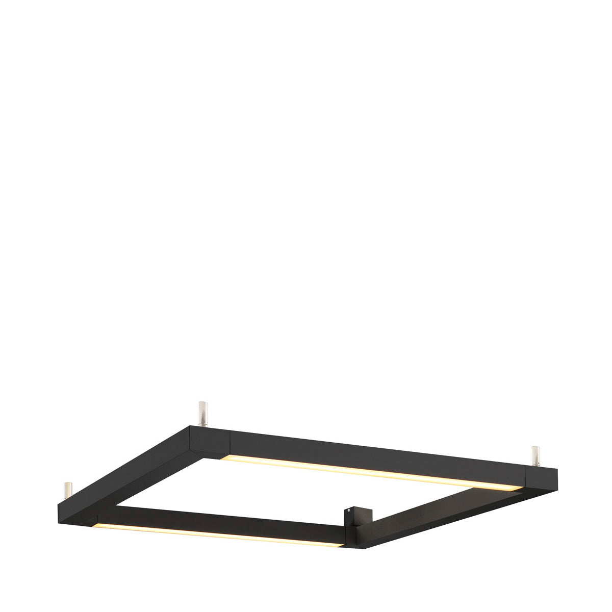 SLV OPEN GRILL LED, Double Twist Wand- und Deckenleuchte, eckig, schwarz