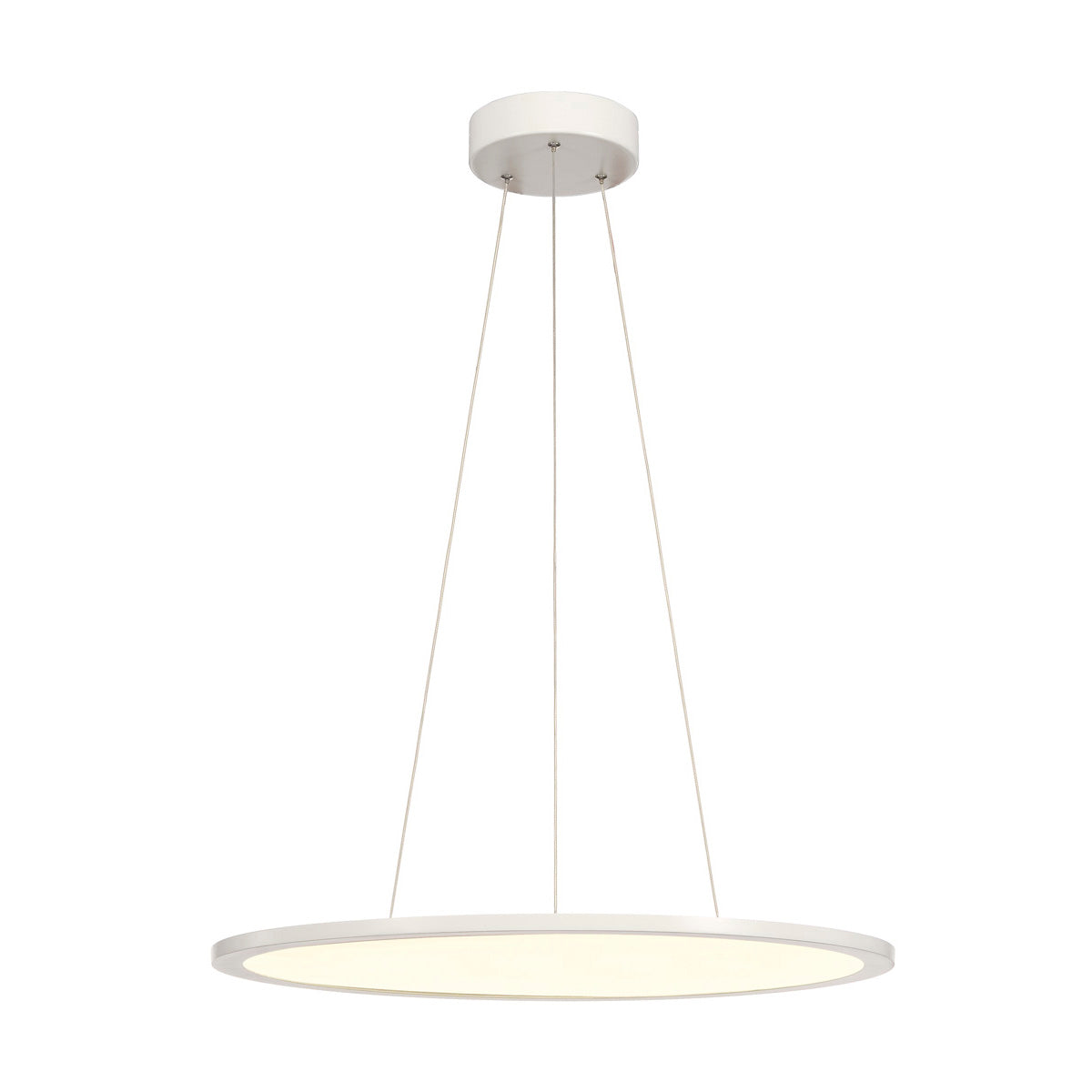 SLV LED PANEL ROUND, Pendelleuchte , weiss, 360LED, 40W, dimmbar 1-10V, 3000K