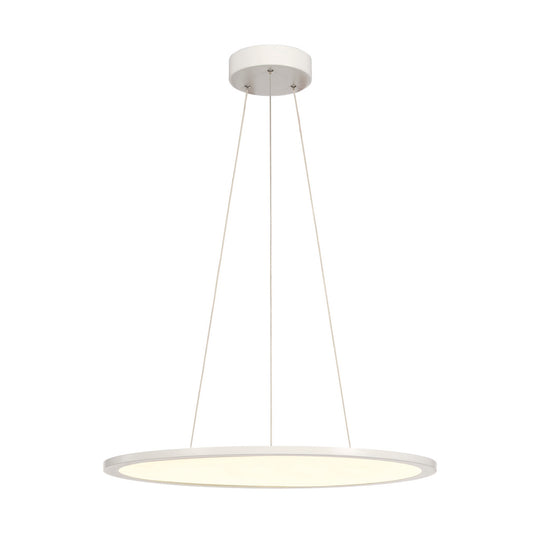 SLV LED PANEL ROUND, Pendelleuchte , weiss, 360LED, 40W, dimmbar 1-10V, 3000K