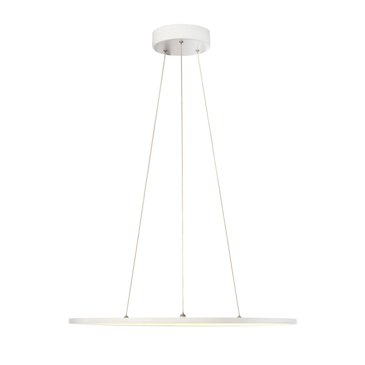 SLV LED PANEL ROUND, Pendelleuchte , weiss, 360LED, 40W, dimmbar 1-10V, 3000K